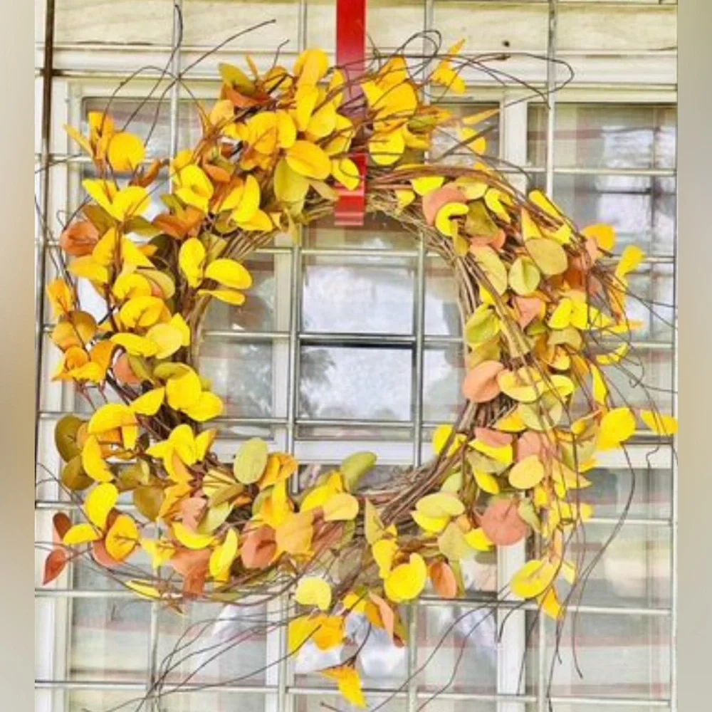 *Mixed Fall Twig Wreath
